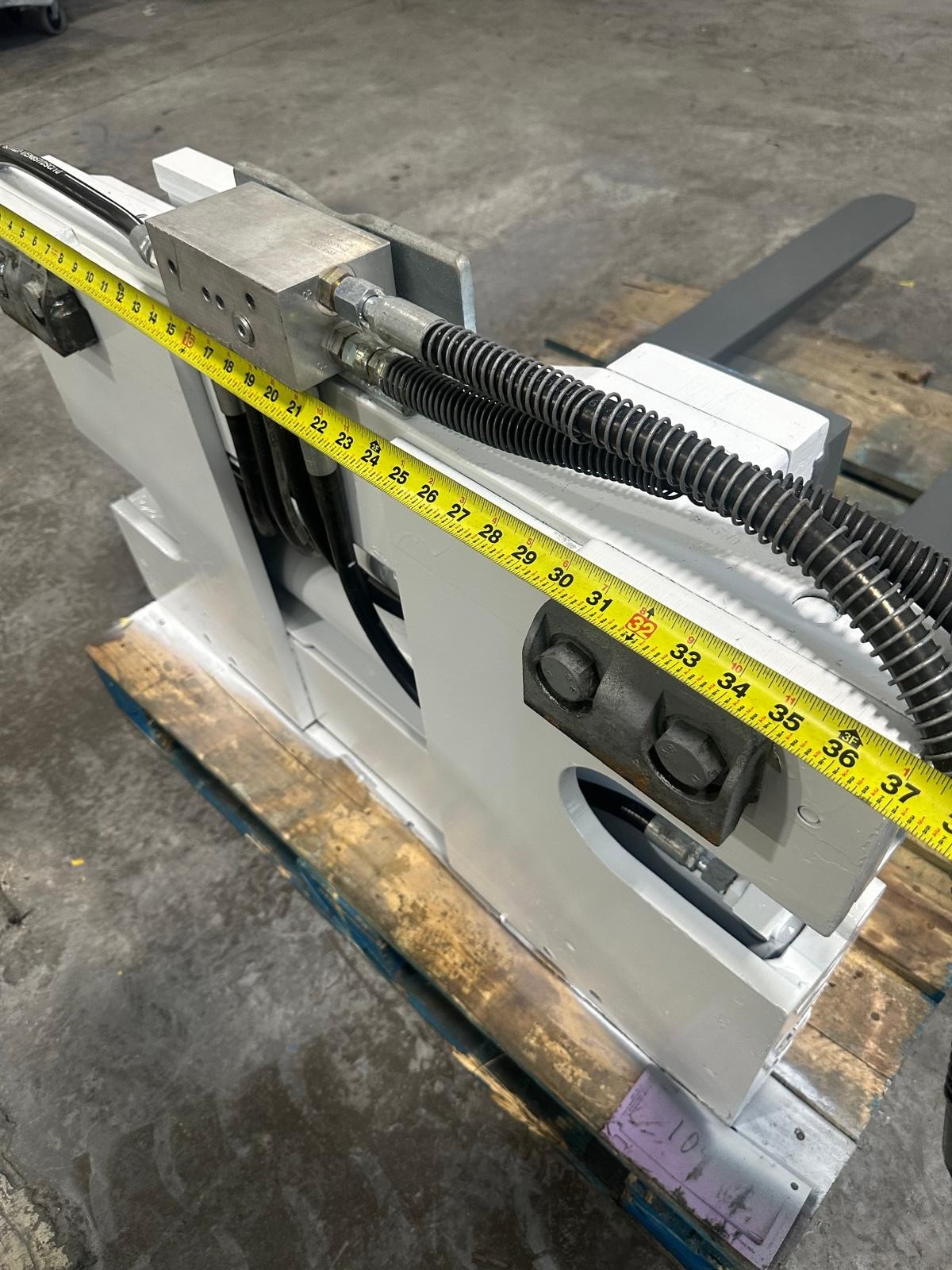 Cascade 35D Class 3 Fork Clamp 54” Forks Forklift Attachment 7000 LB