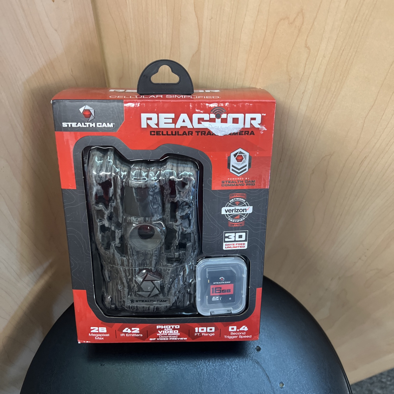 REACTOR Verizon STC-RVRZWSD Cellular Trail Camera