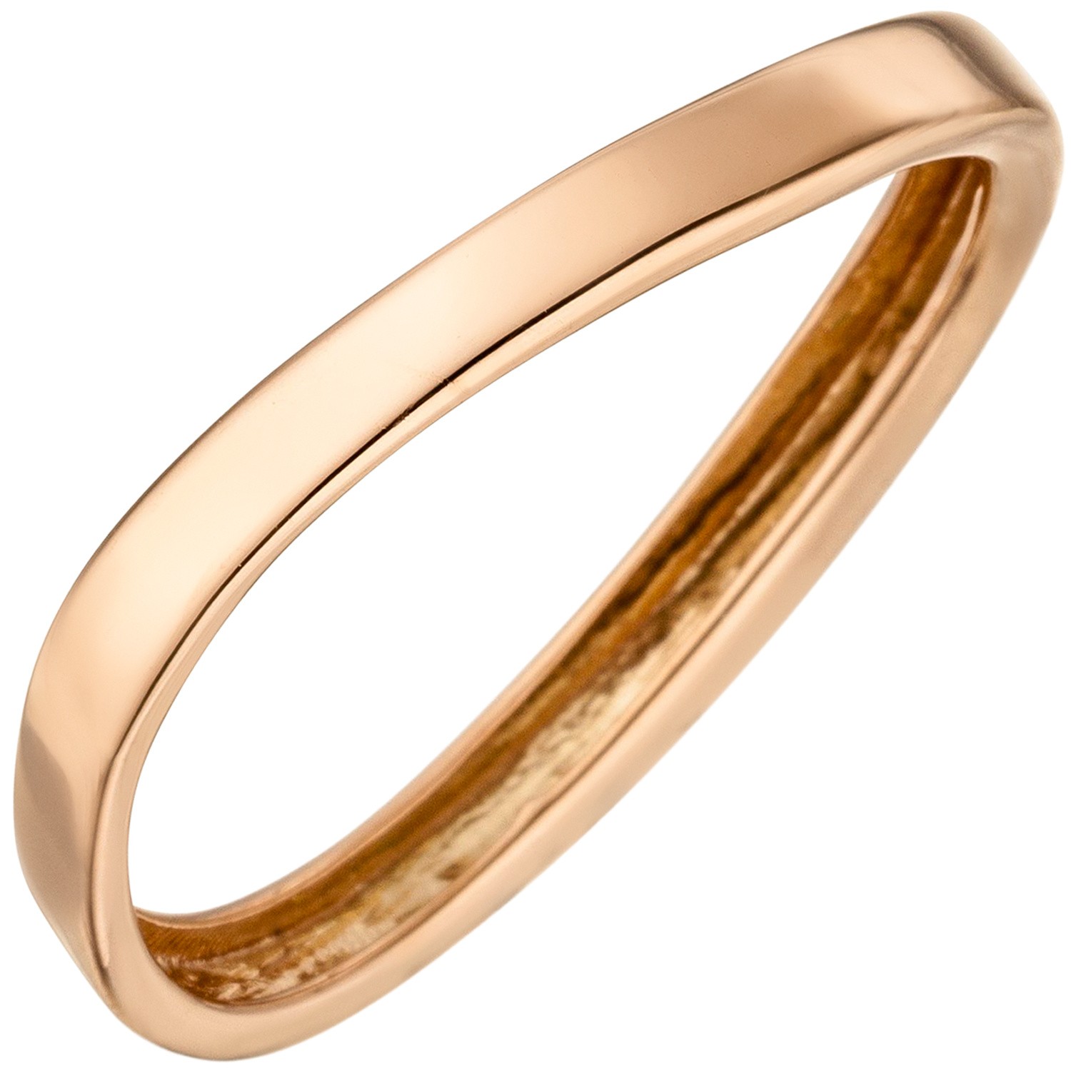 Jobo ladies' ring 375 gold rose gold rose gold ring RW: 52