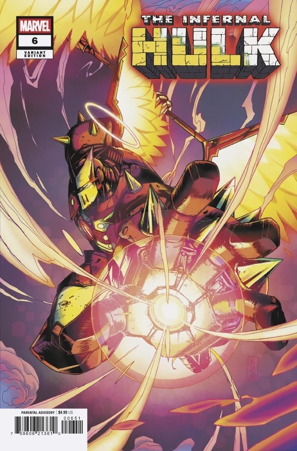 Infernal Hulk #6 Kei Zama Hellbuster Armor Variant 4/22/26 Marvel