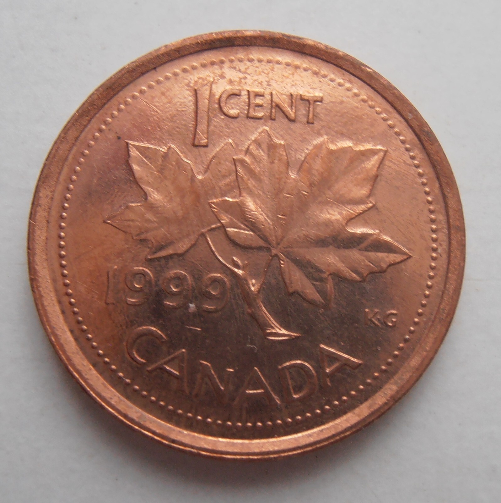1999 CANADA 1 CENT UNCIRCULATED