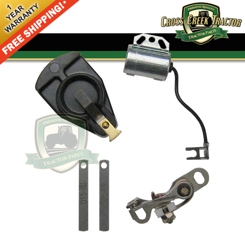ATK7FFR Ignition Tune Up Kit - Points Condenser Rotor fits Ford 8N NAA 600 700+
