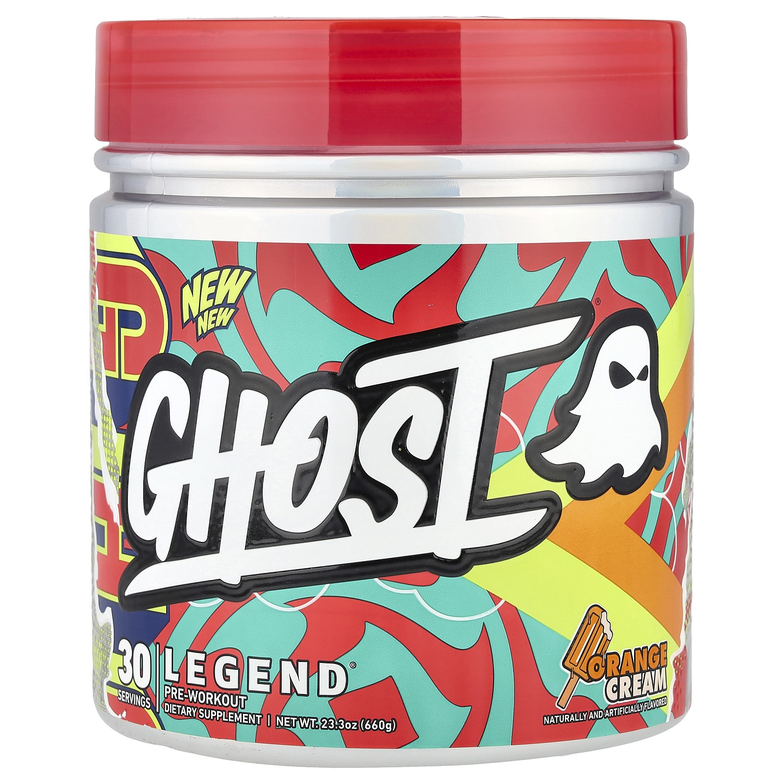 Legend® Pre-Workout, Orange Cream, 23.3 oz (660 g)