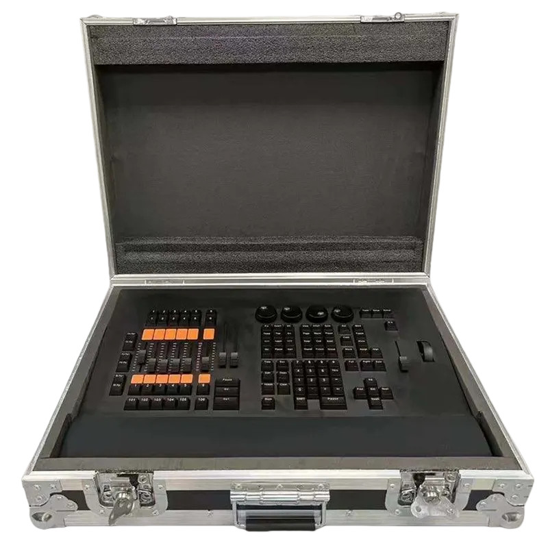 US new show stage command wing controller onpc command dmx512 console+road case