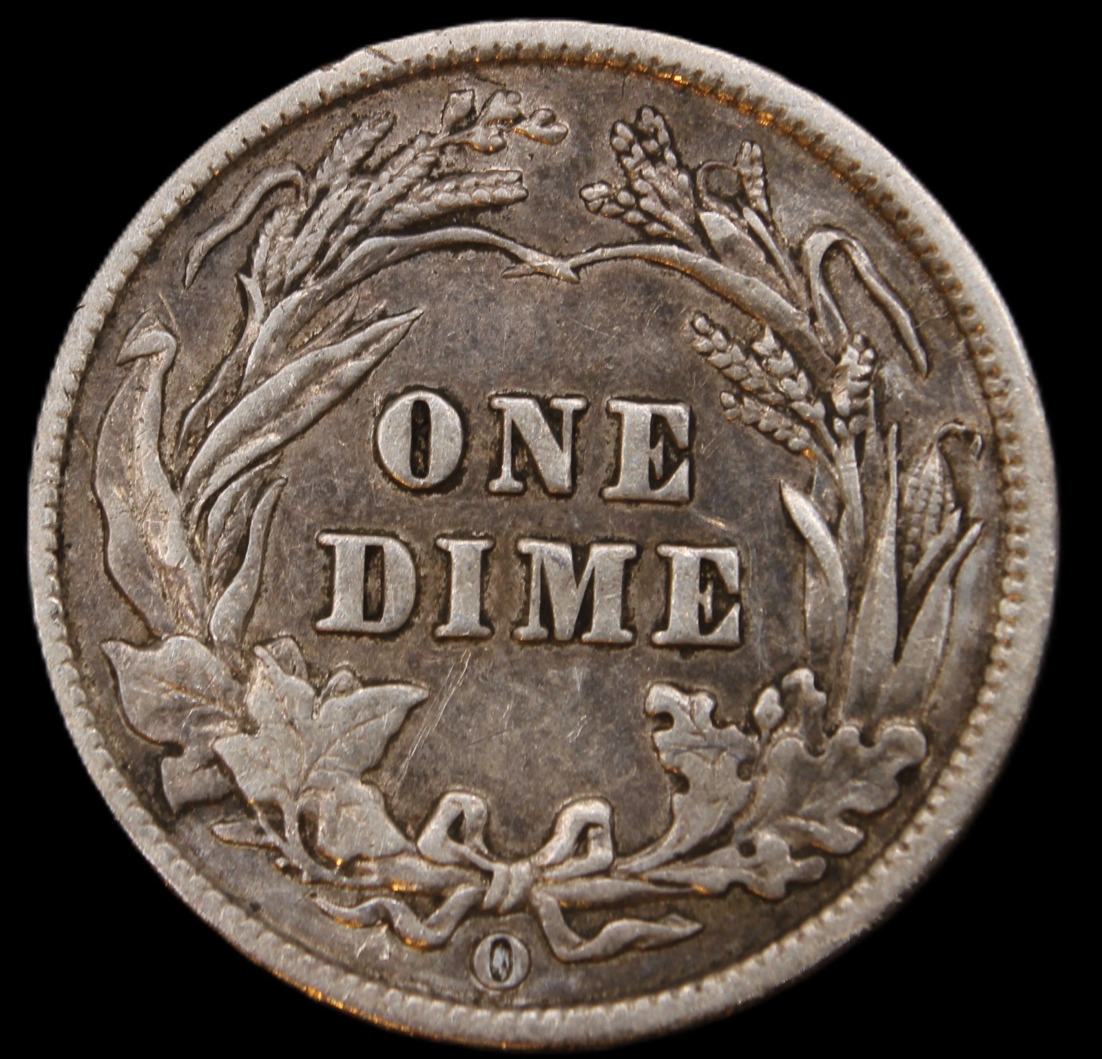 1906 O BARBER DIME- Choice EF- SMH657