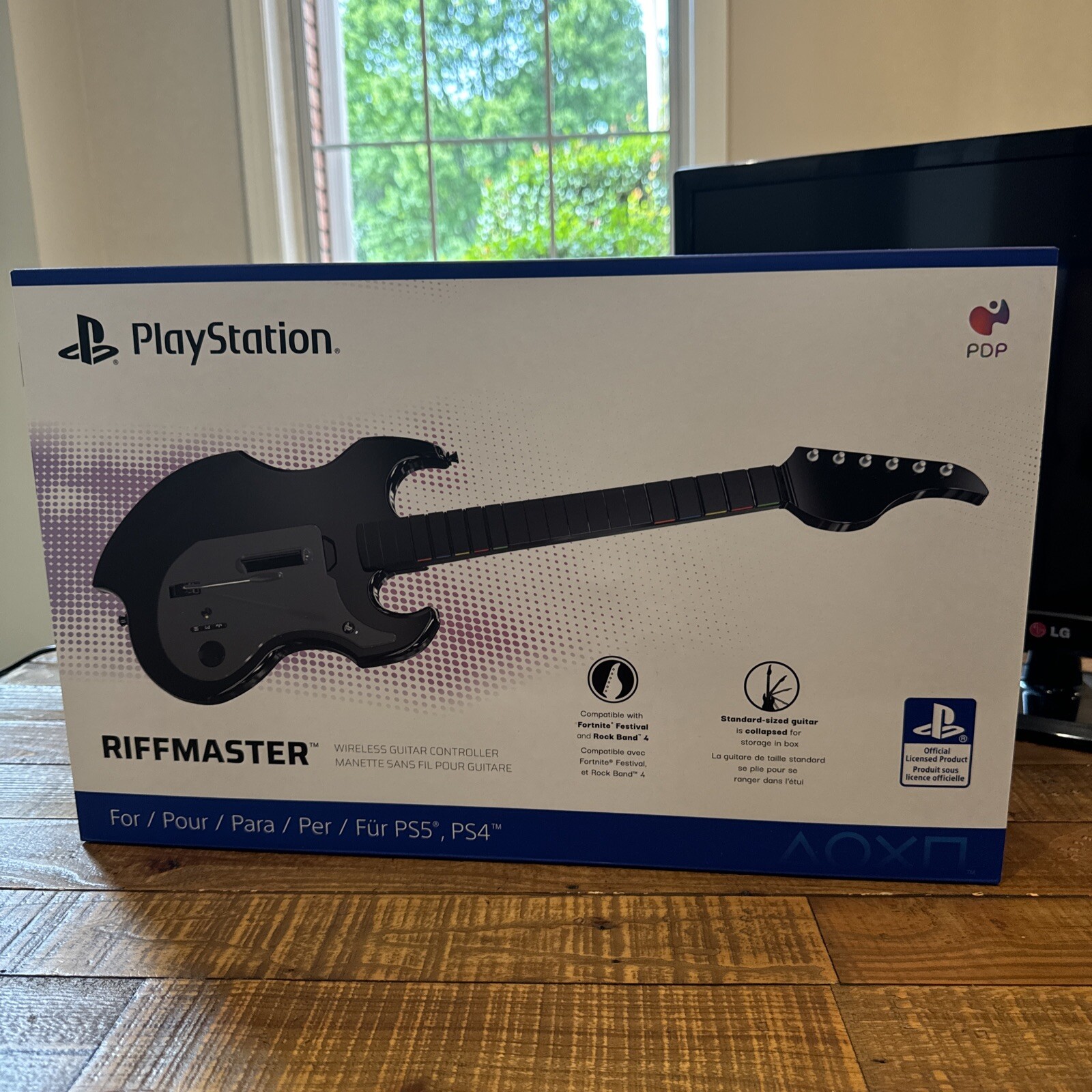 PDP RIFFMASTER Wireless Guitar Controller PS5 / PS4 NEW Sealed - Ready to Ship