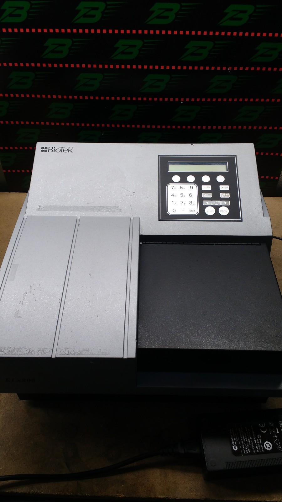 BioTek ELx808 Absorbance Microplate Reader with Power Supply ONLY