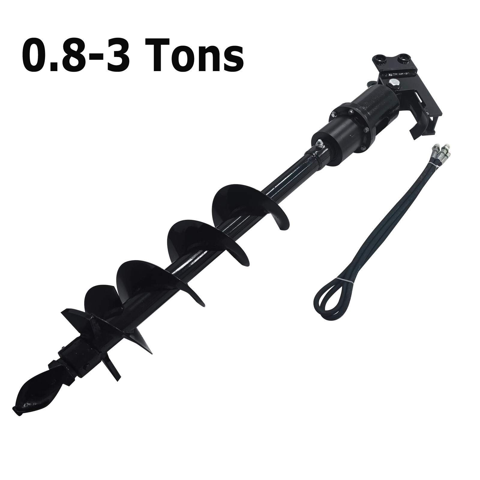 Hydraulic Power Earth Auger Excavator Driller Small Excavators Accessories
