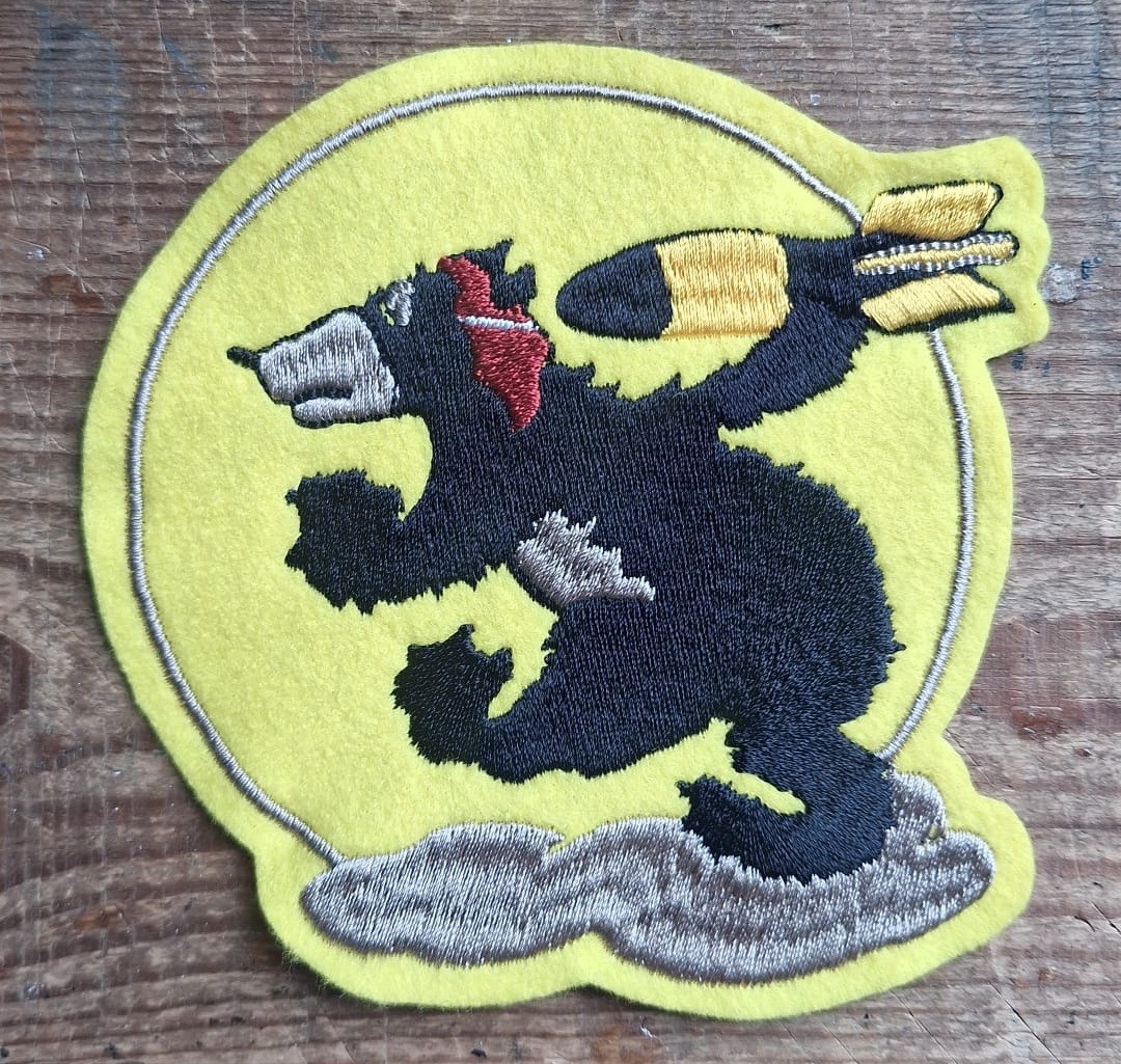 USAAF 471st Bomb Squadron pocket patch - as close as you can get to an original