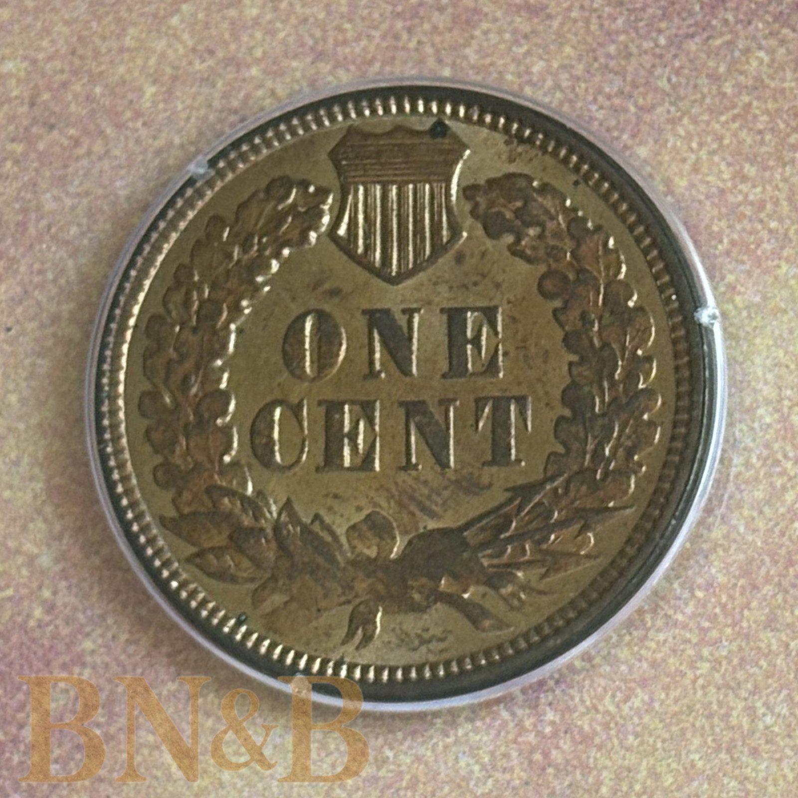 1891 Indian Head Penny PCGS MS64RD OGH