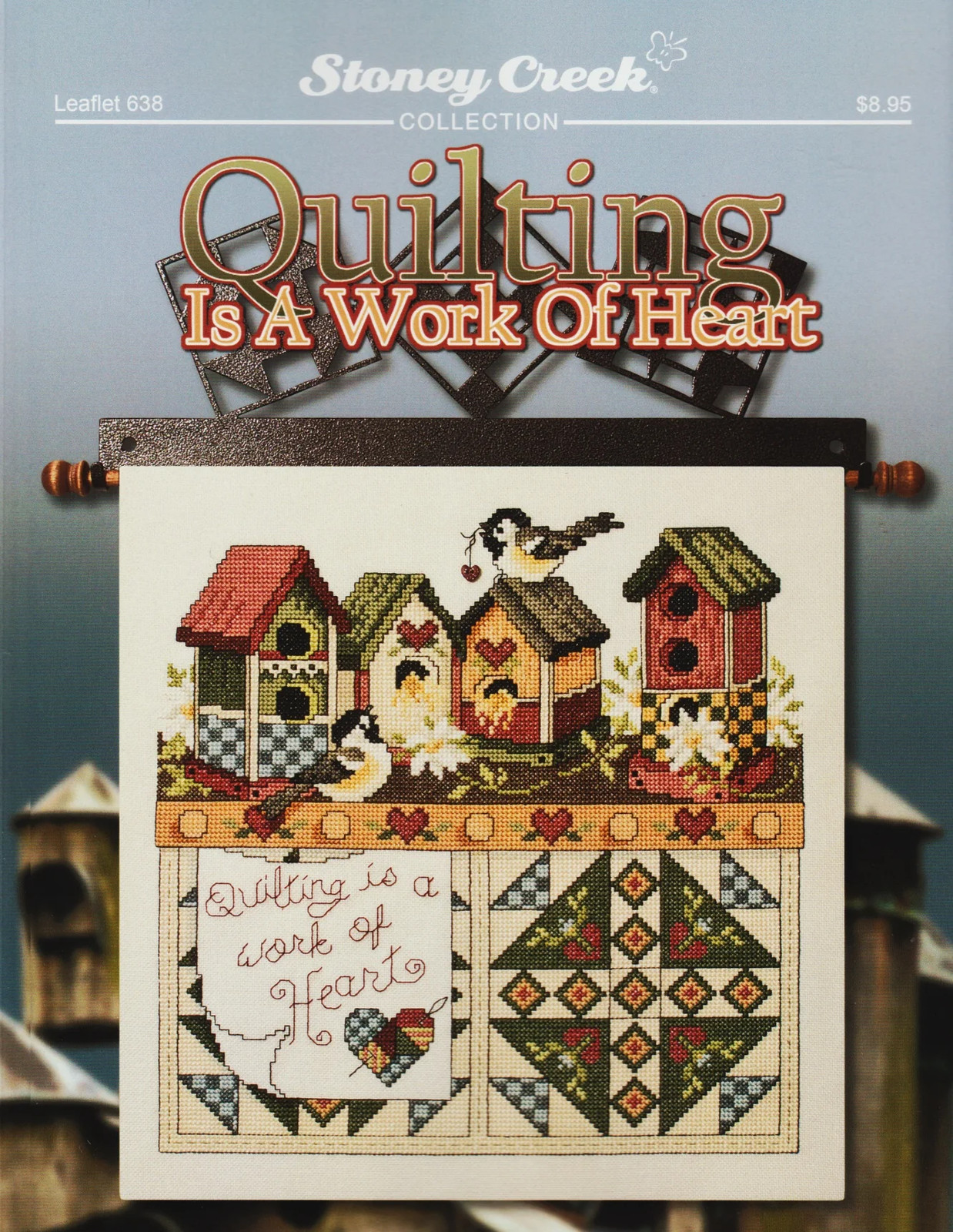 Quilting Is A Work of Heart LFT638 by Stoney Creek cross stitch pattern