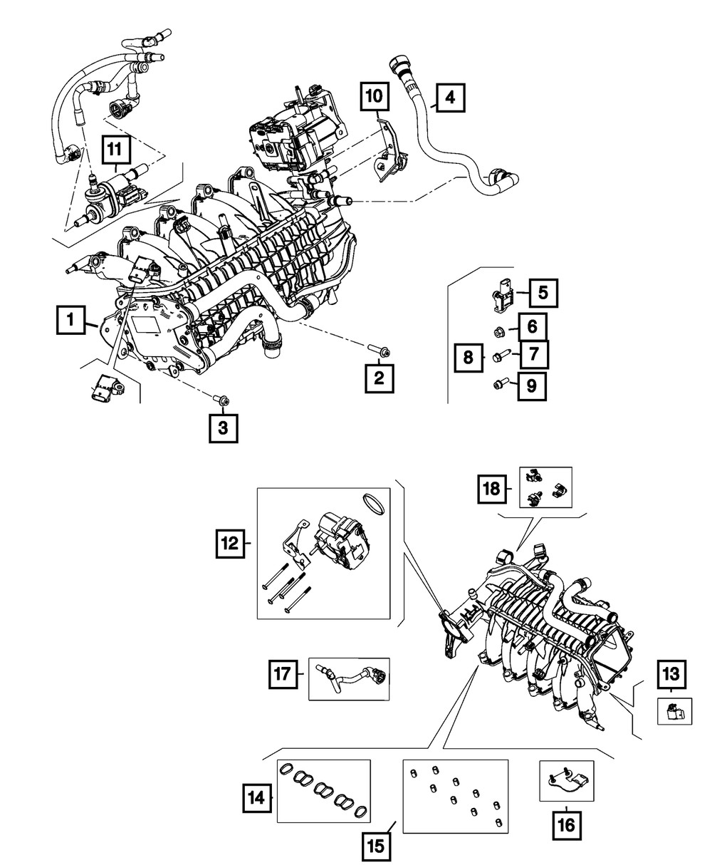 Genuine Mopar Special Head Bolt 68440348AA