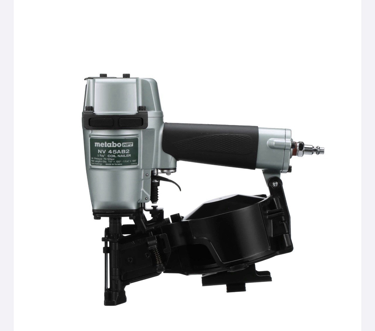 Metabo HPT NV 45AB2 1-3/4" Coil Nailer Pneumatic