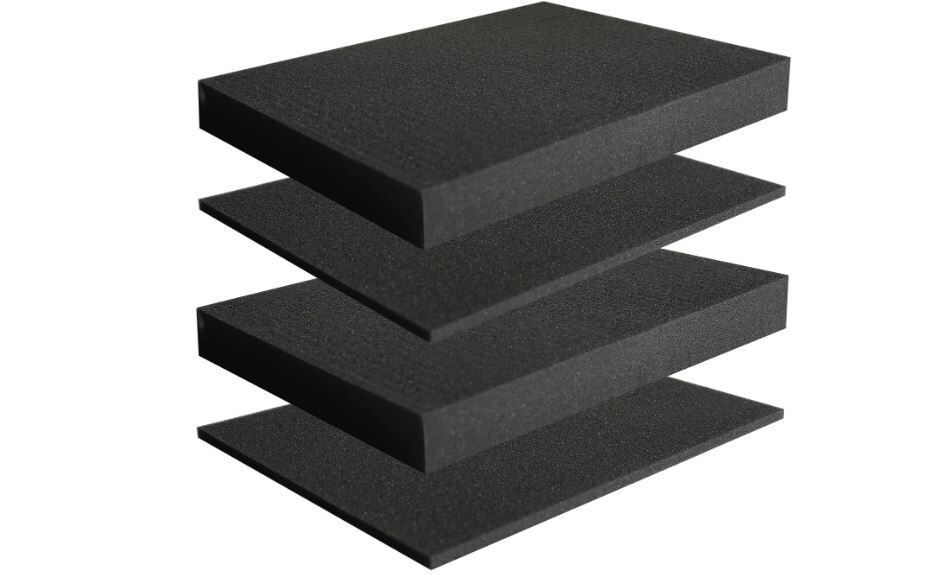 4 Pcs Pick Apart Foam Insert 2 Size Pluck Pre-Cube Sheet Foam for Tool Box