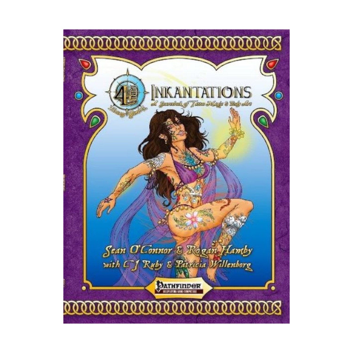 4 Winds Pathfinder Inkantations - A Sourcebook of Tattoo Magic & Body Art New