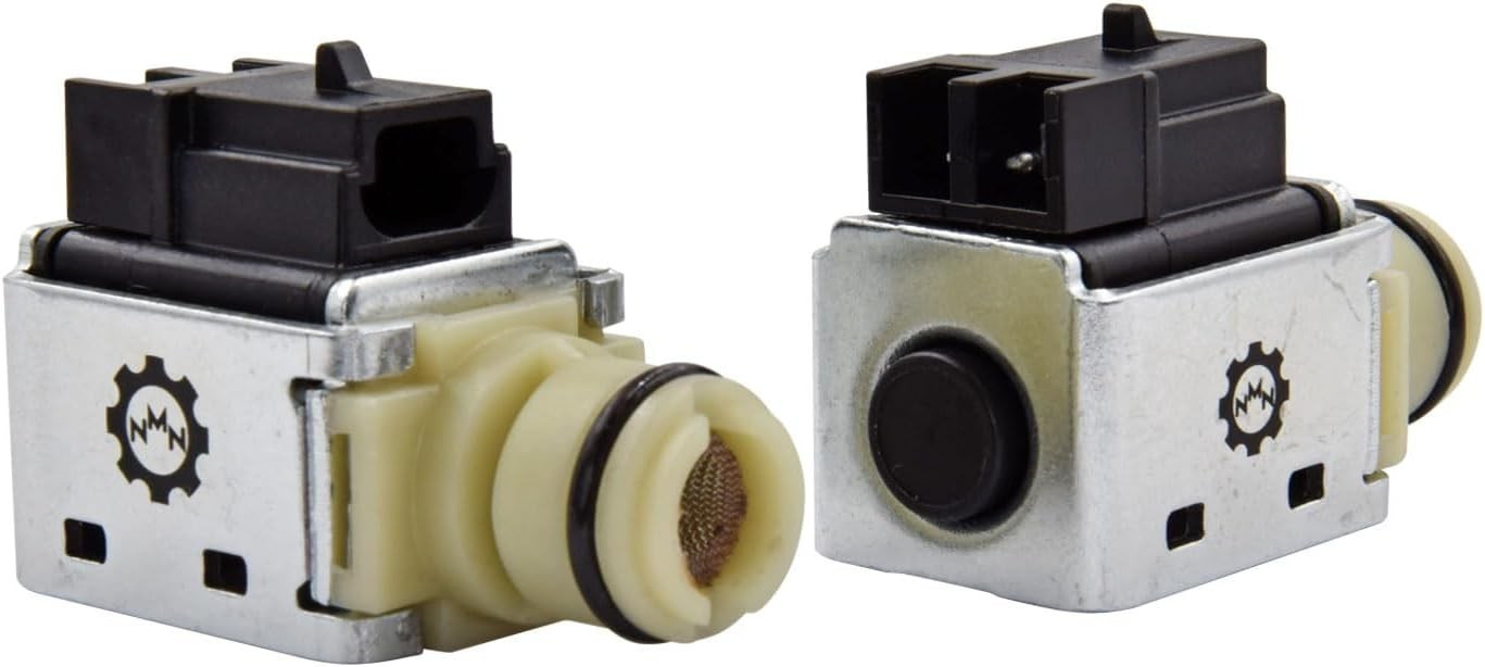 4L60E Shift Solenoid Valve A&B with Transmission Filter Gasket Kit Compatible wi