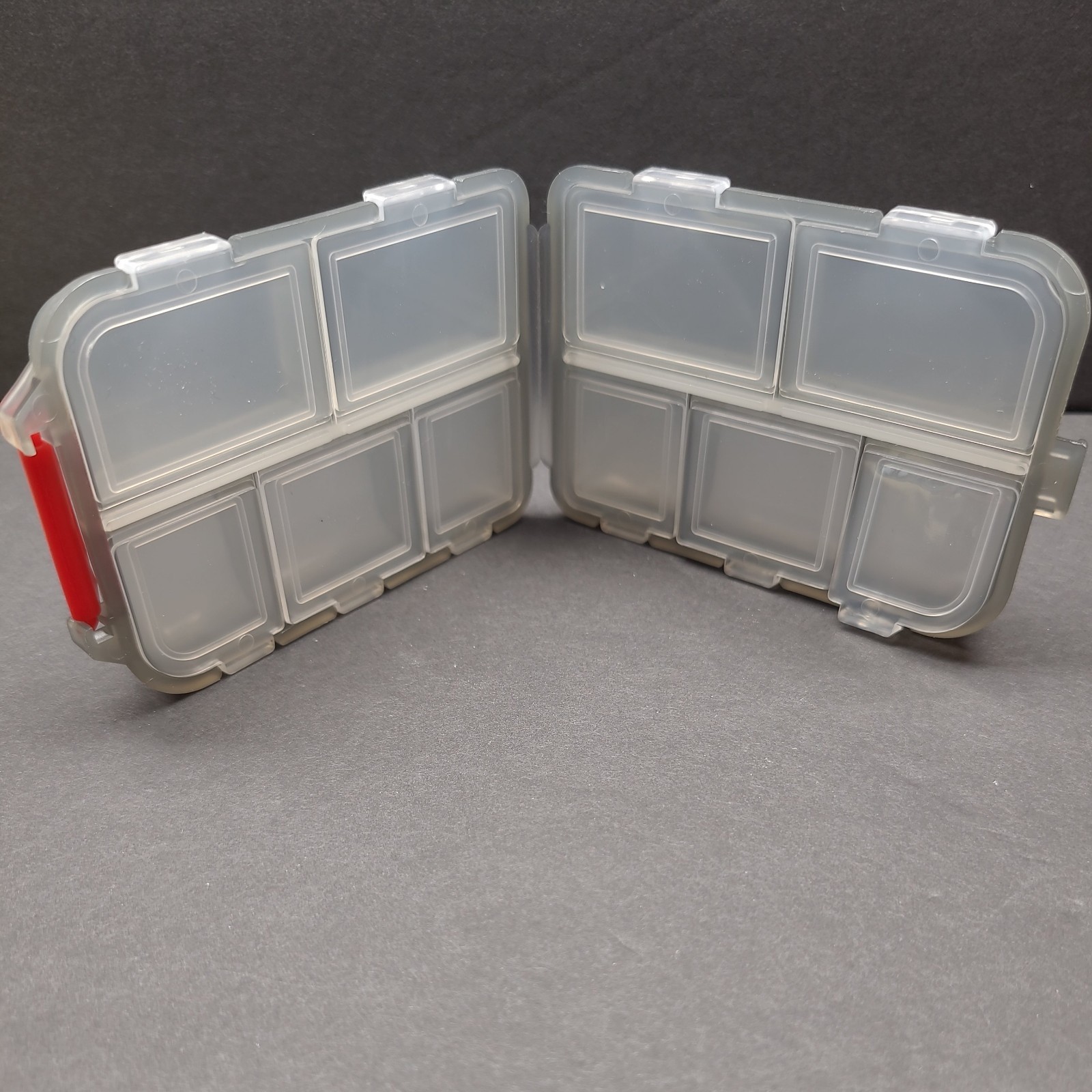 Portable Travel Size Medicine Vitamin Pill Organizer Folding Box With Stickers