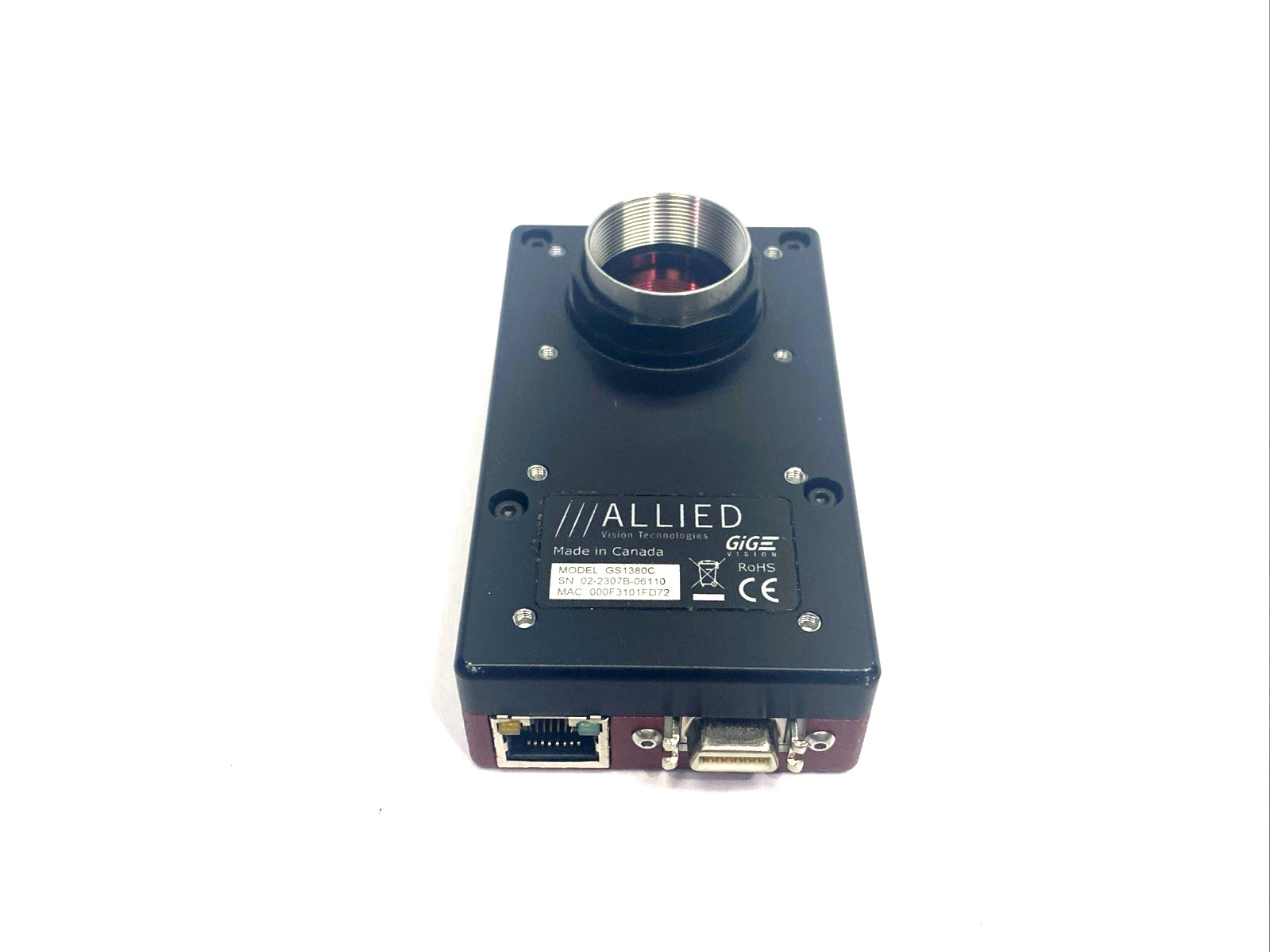 Allied Vision GS1380C Prosilica GS Machine Vision Camera