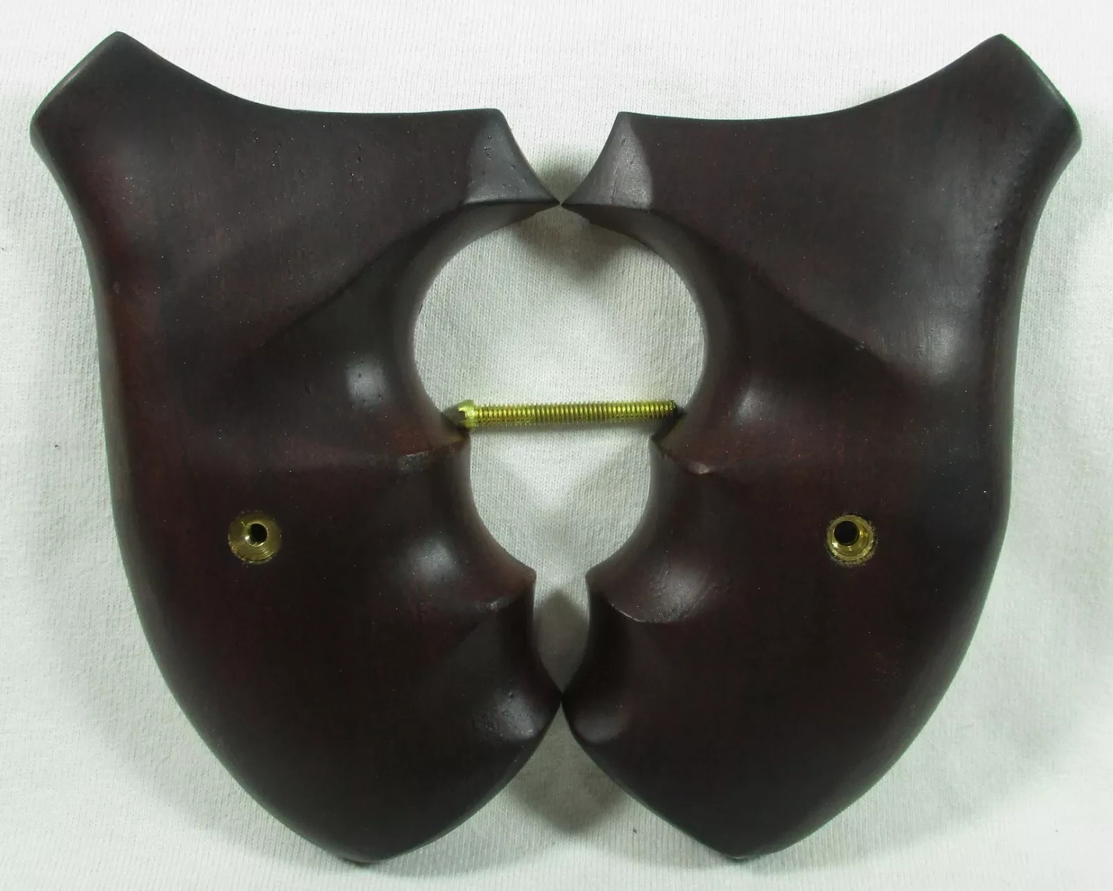 New wood grips for S&W Revolvers, N Frame, Round Butt
