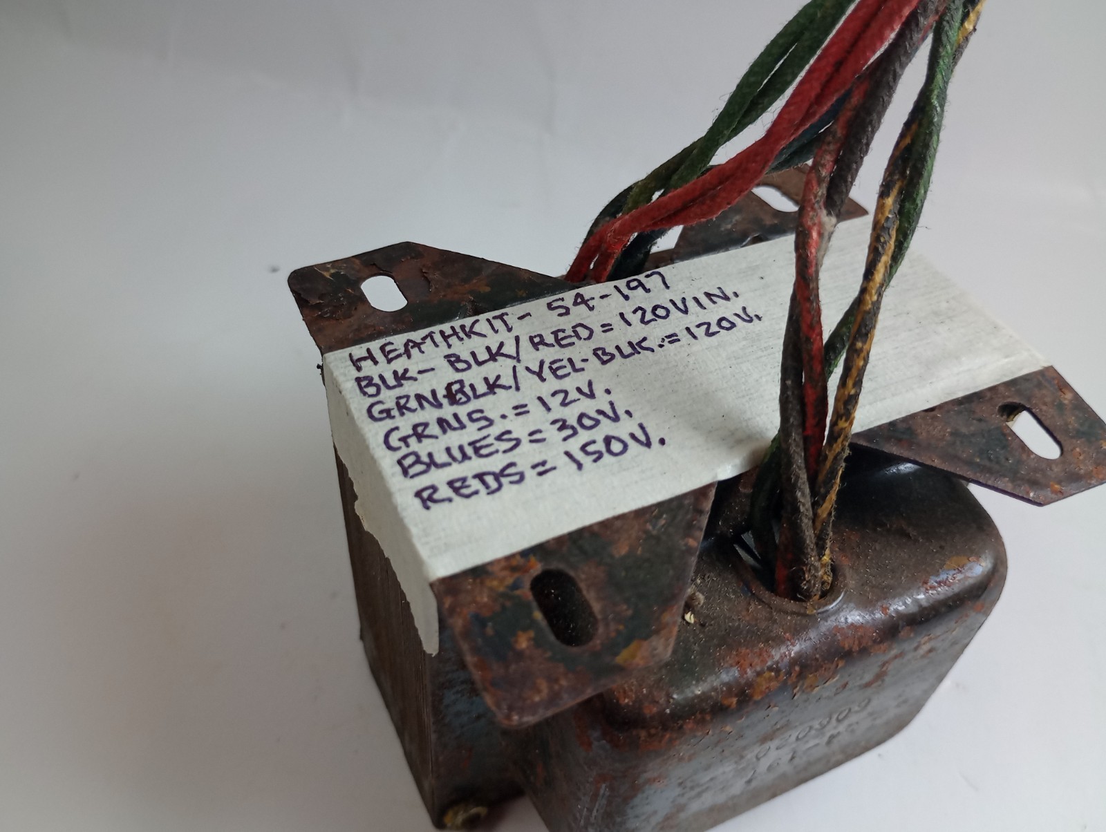1 Heathkit 54-197 Power Transformer -Tests Good