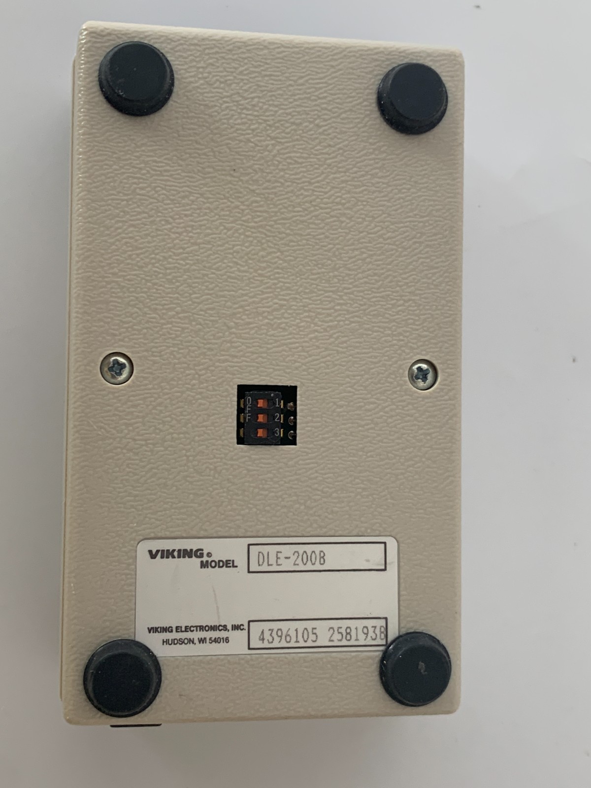 Viking DLE-200B Two-Way Line Simulator Ringdown Circuit w/Power - See Notes