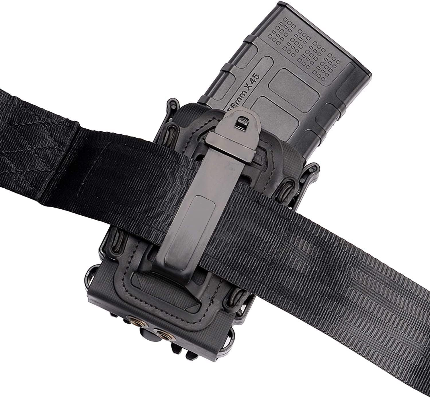 Molle Clips, Molle Straps Short Clips，Pack of 6