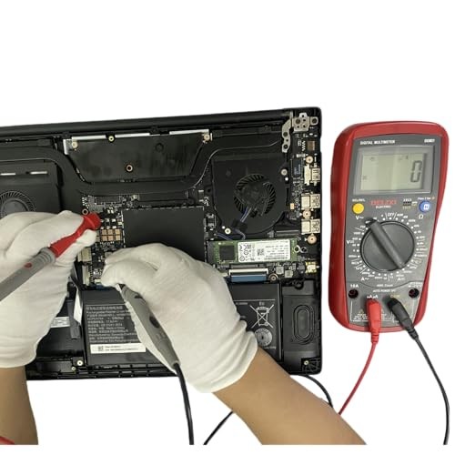 Digital Multimeter Test Leads, 2PCS Crocodile Clips, Professional Probe Kit