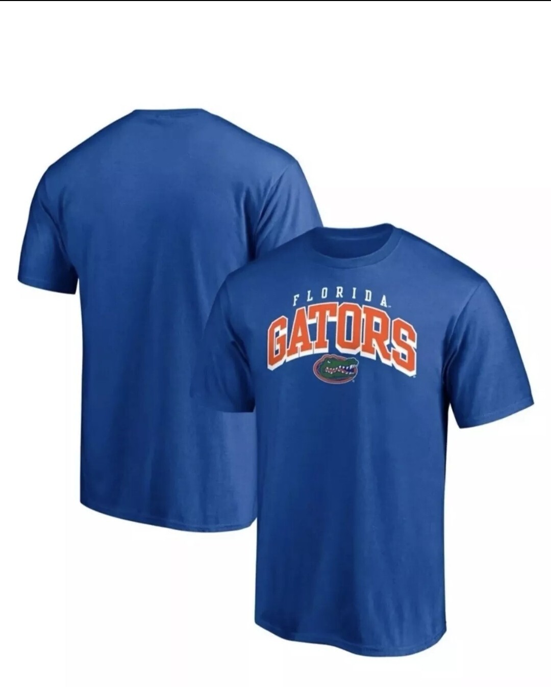 Fanatics NCAA Florida Gators T Shirt Mens Size 2XL Blue Short Sleeve College New