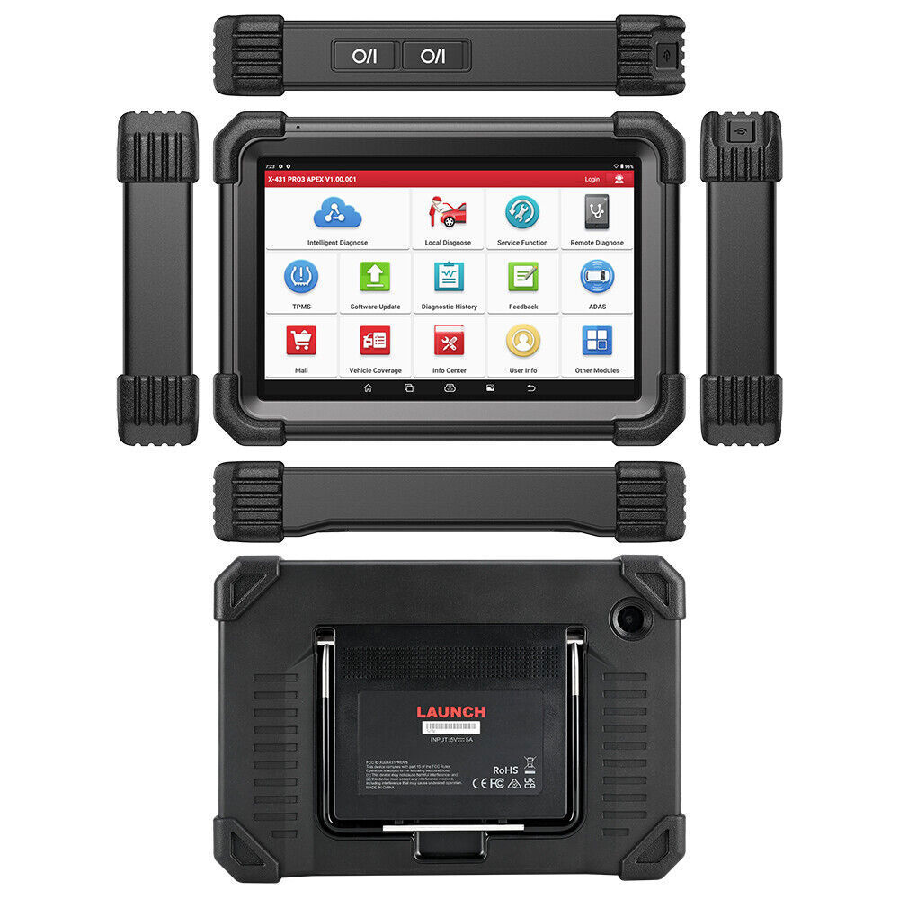 Launch X431 PRO3 ACE Pro 5 Bidirectional Car OBD2 Diagnostic Scanner Ke.y Coding