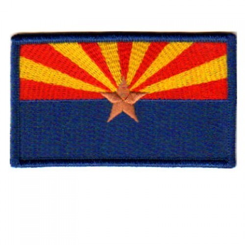State Flag- Arizona Biker Patch vest jacket harley motorcycle USA