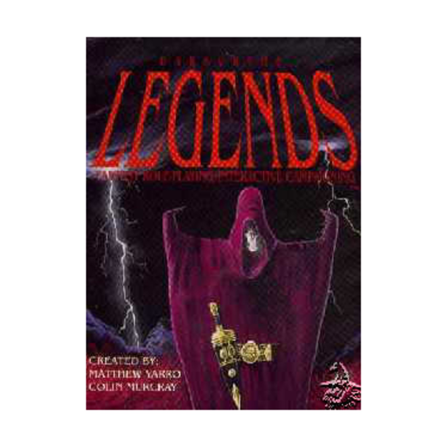 Black Dragon Fantasy RPG Darkurthe Legends VG+