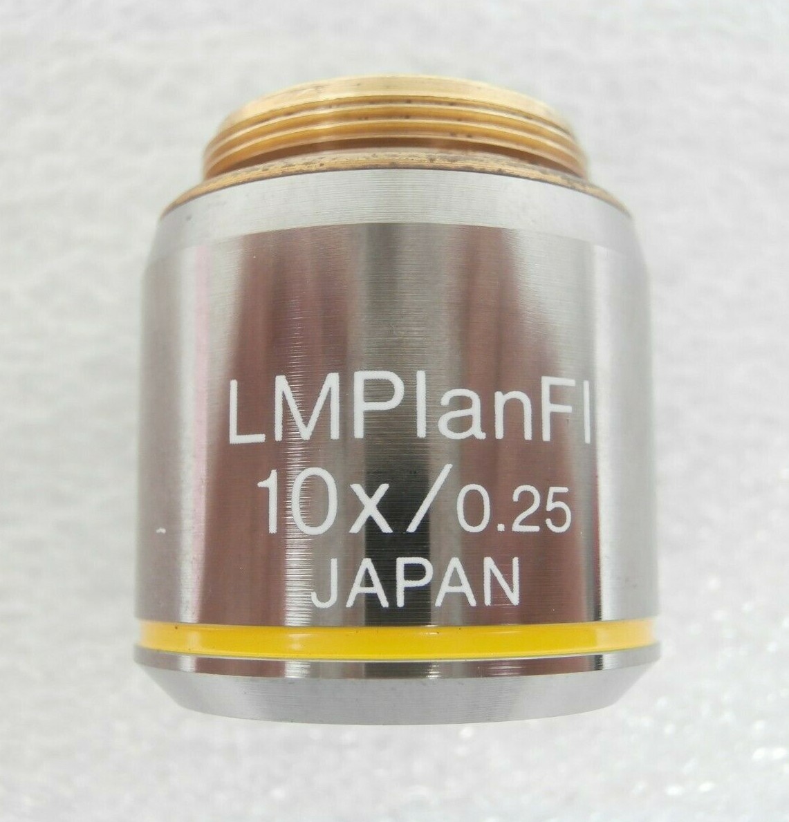 Olympus Microscopy LMPlanFI 10x/0.25 ∞/- Microscope Objective LM Plan FI Working