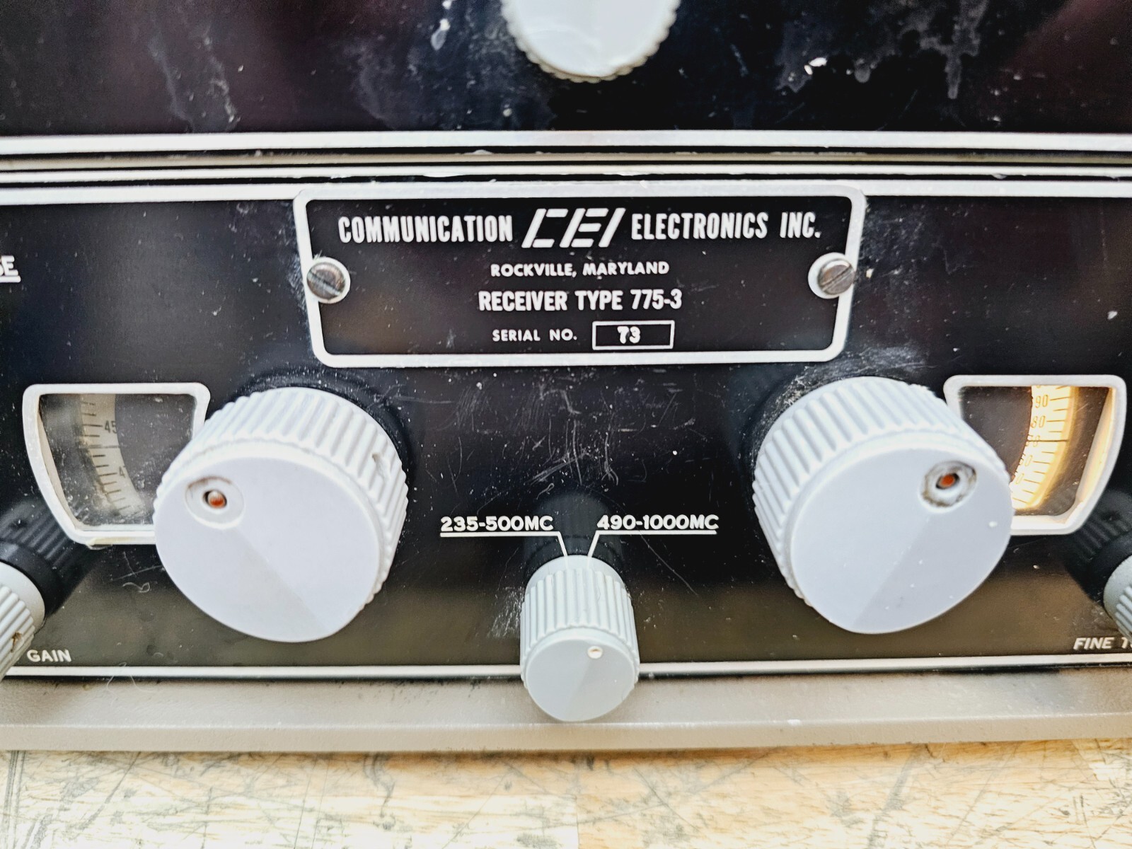RARE Watkins Johnson CEI 975-2 775-3 Communications Ham Shortwave Receivers