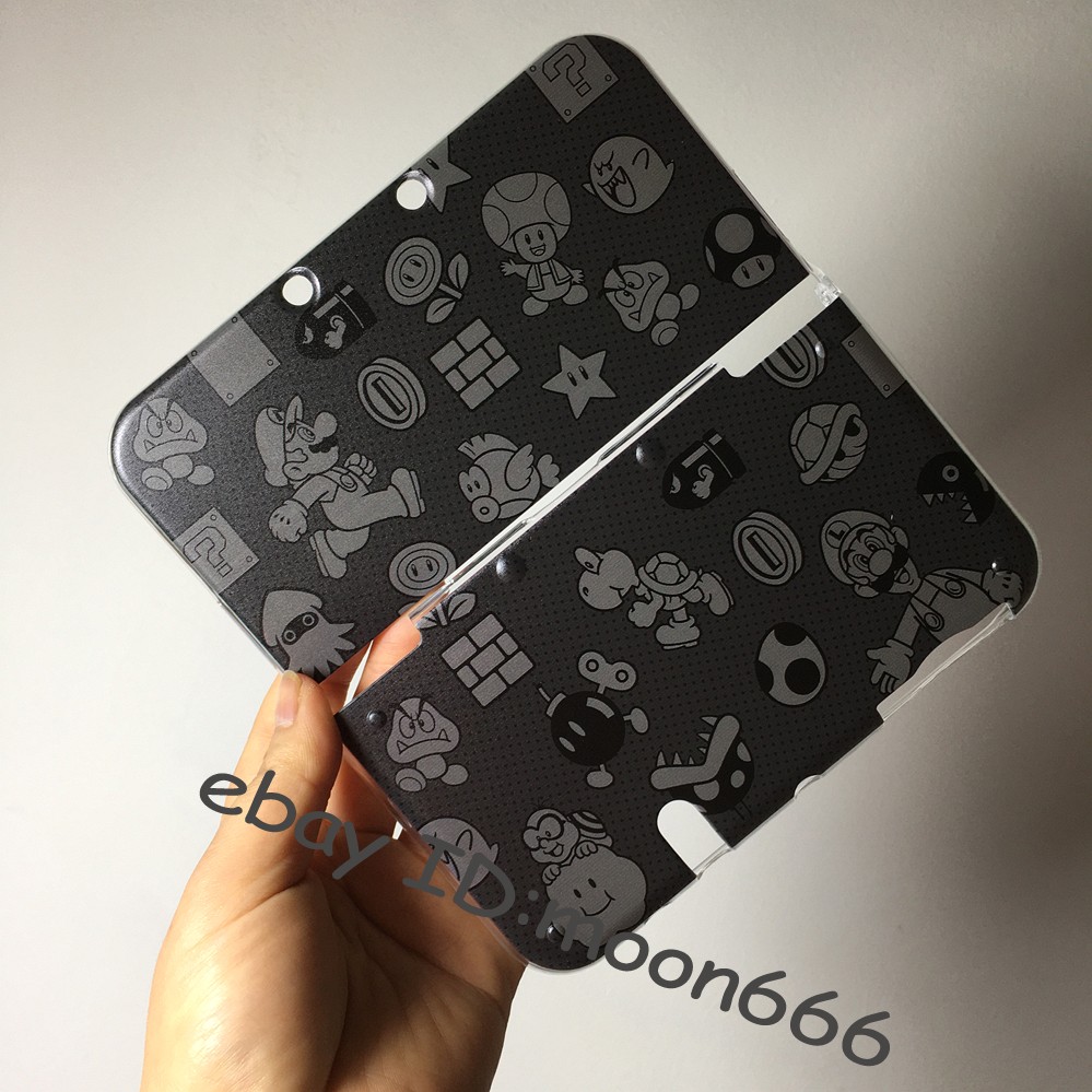 Nintendo New 3DS XL/LL Console Custom Super Mario Retro Pattern Protective Case