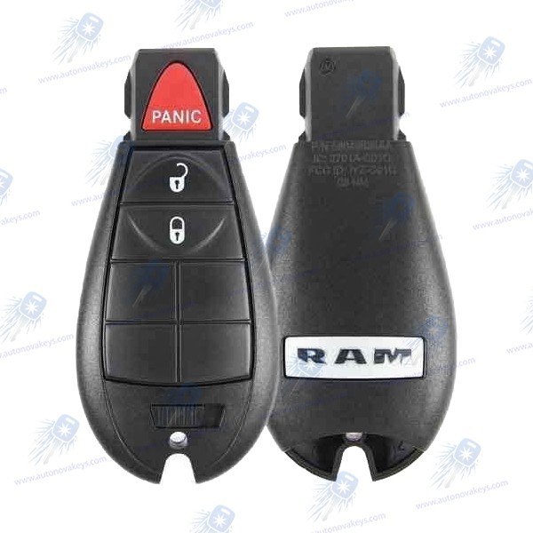 2013 - 2021 Ram Fobik Key 3B / GQ4-53T