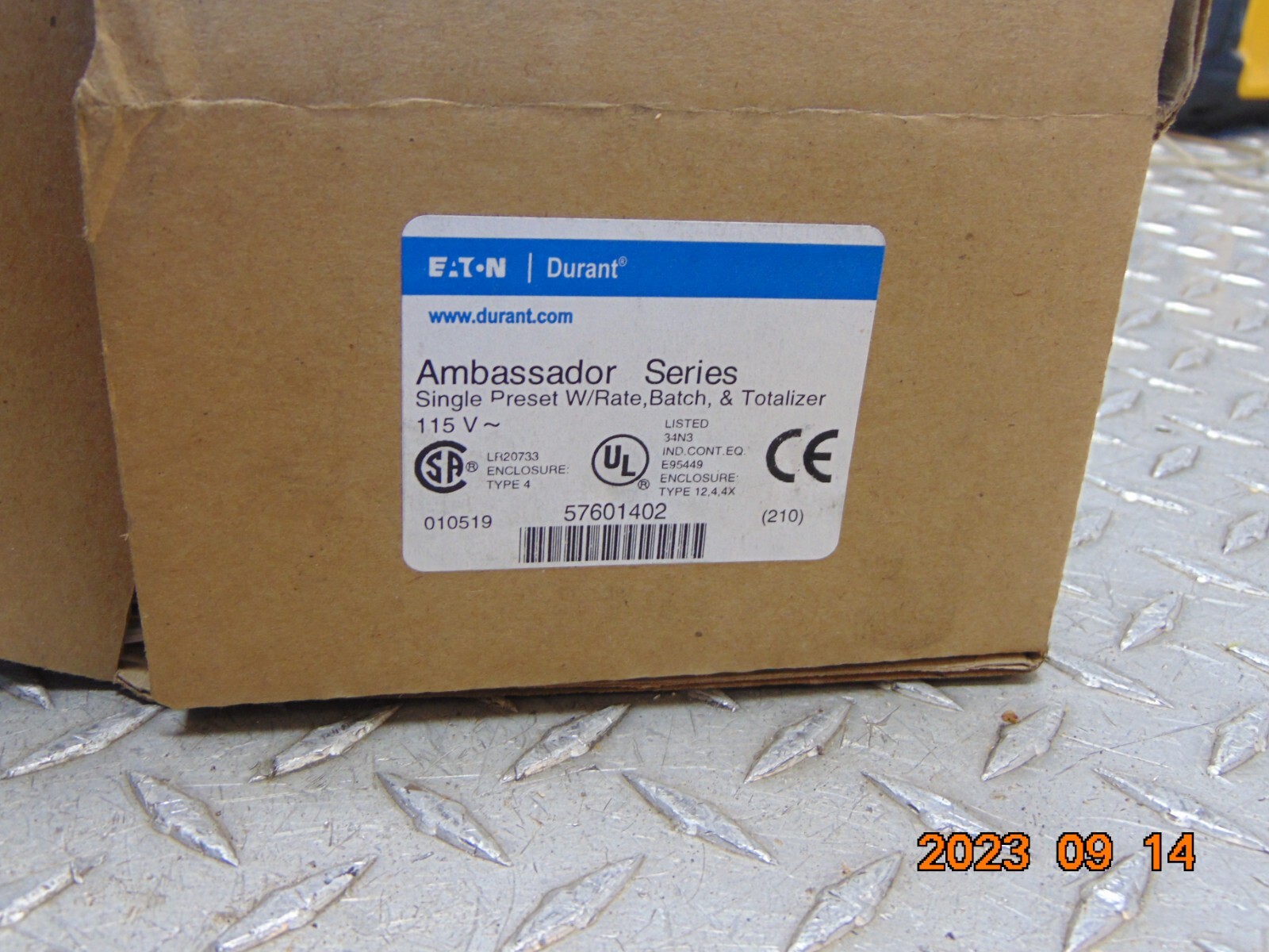 NEW EATON DURANT 57601-402 COUNT CONTROL see description