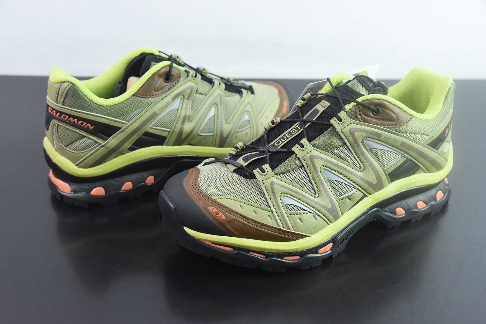 491258 Salomon XT-Q Olive Brown Orange