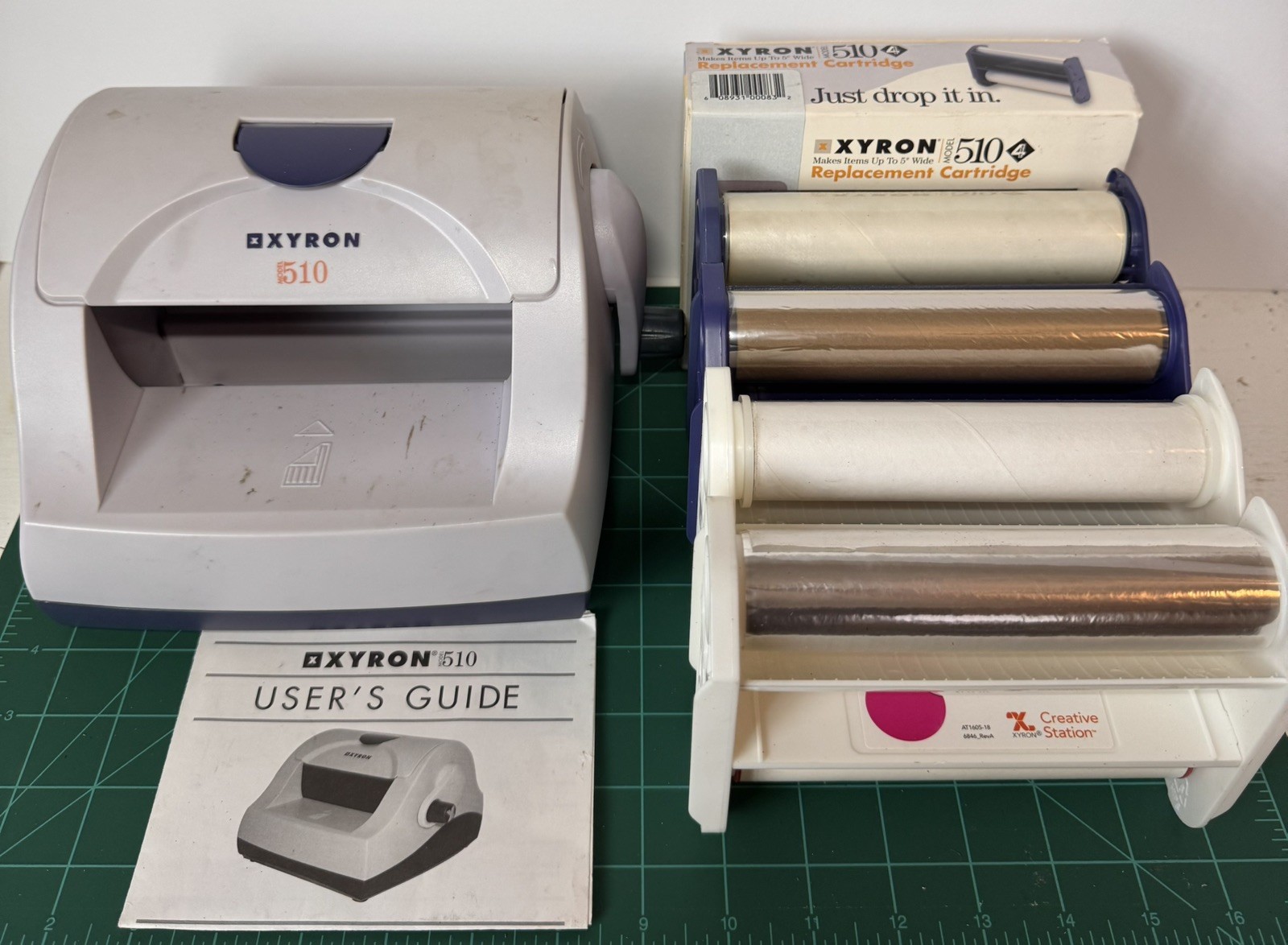 Xyron 510 Creative Station Machine with multiple Cartridges