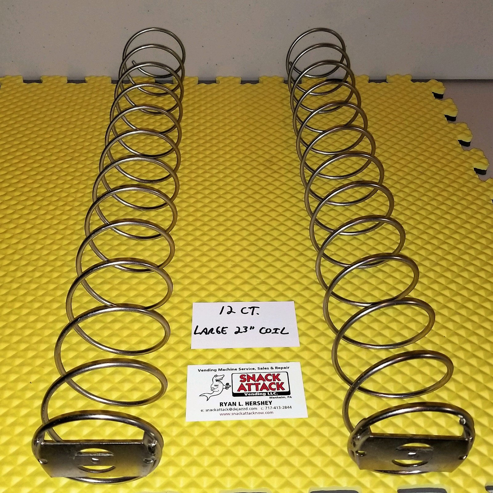(AP) AUTOMATIC PRODUCTS 4600,6600,7600,112,113, LCM SNACK (2) "12" Ct. SPIRALS