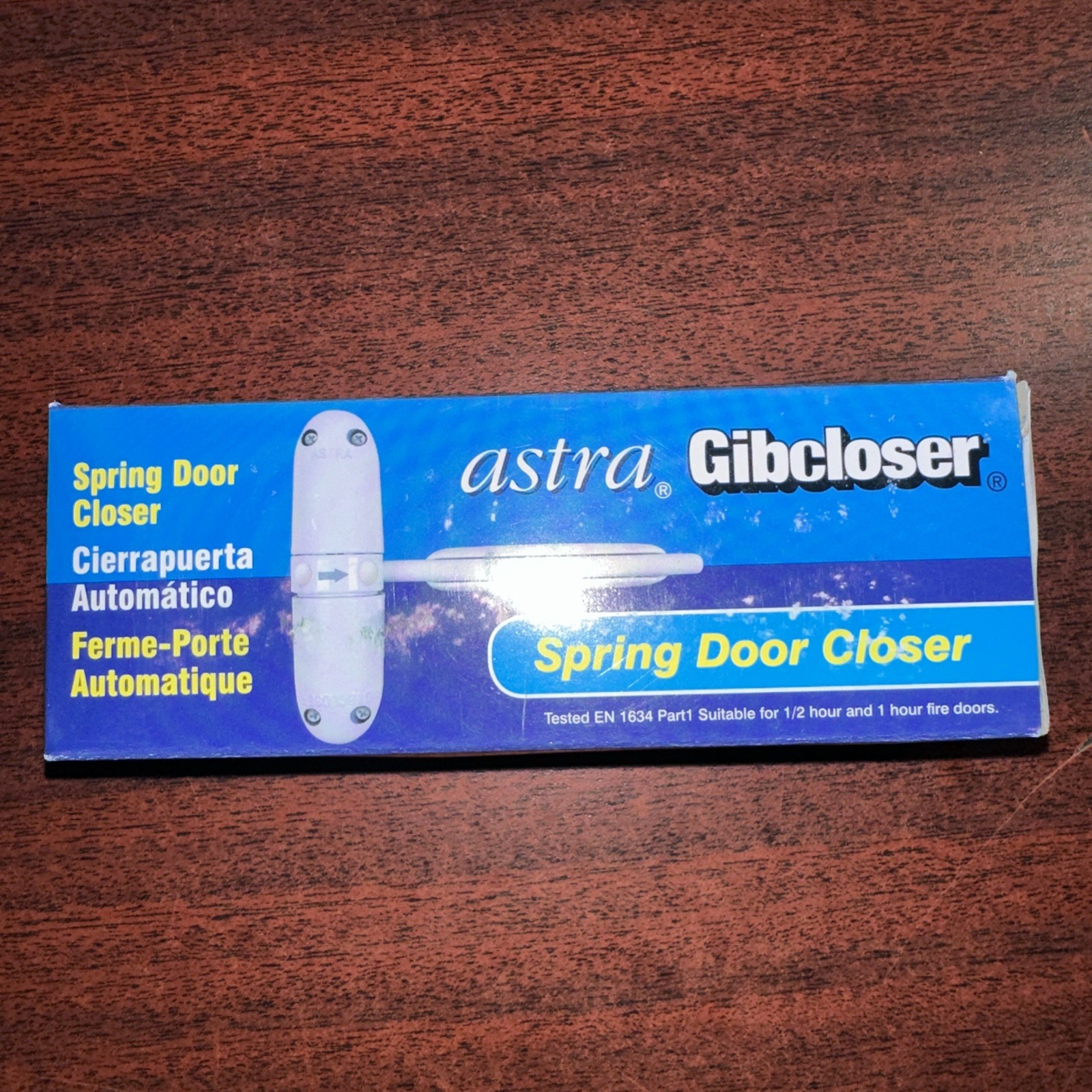 Astra Gibcloser Spring Door Closer White 909470 NEW