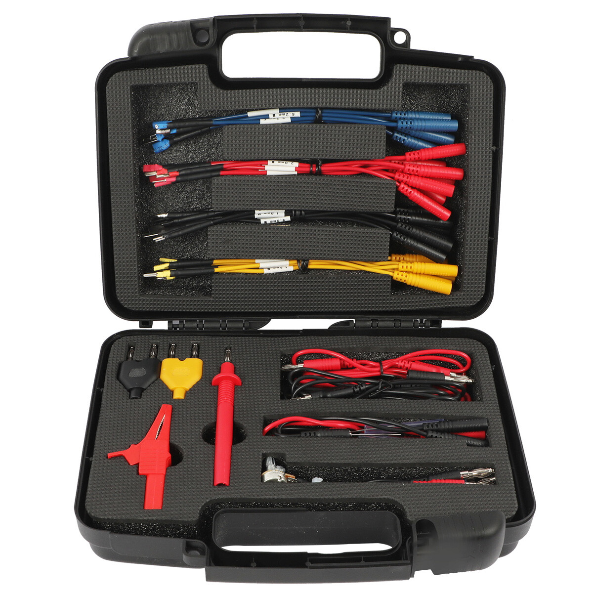 48pcs Multimeter Test Lead Kit Electrical Probe Test Automotive Diagnostic Tool