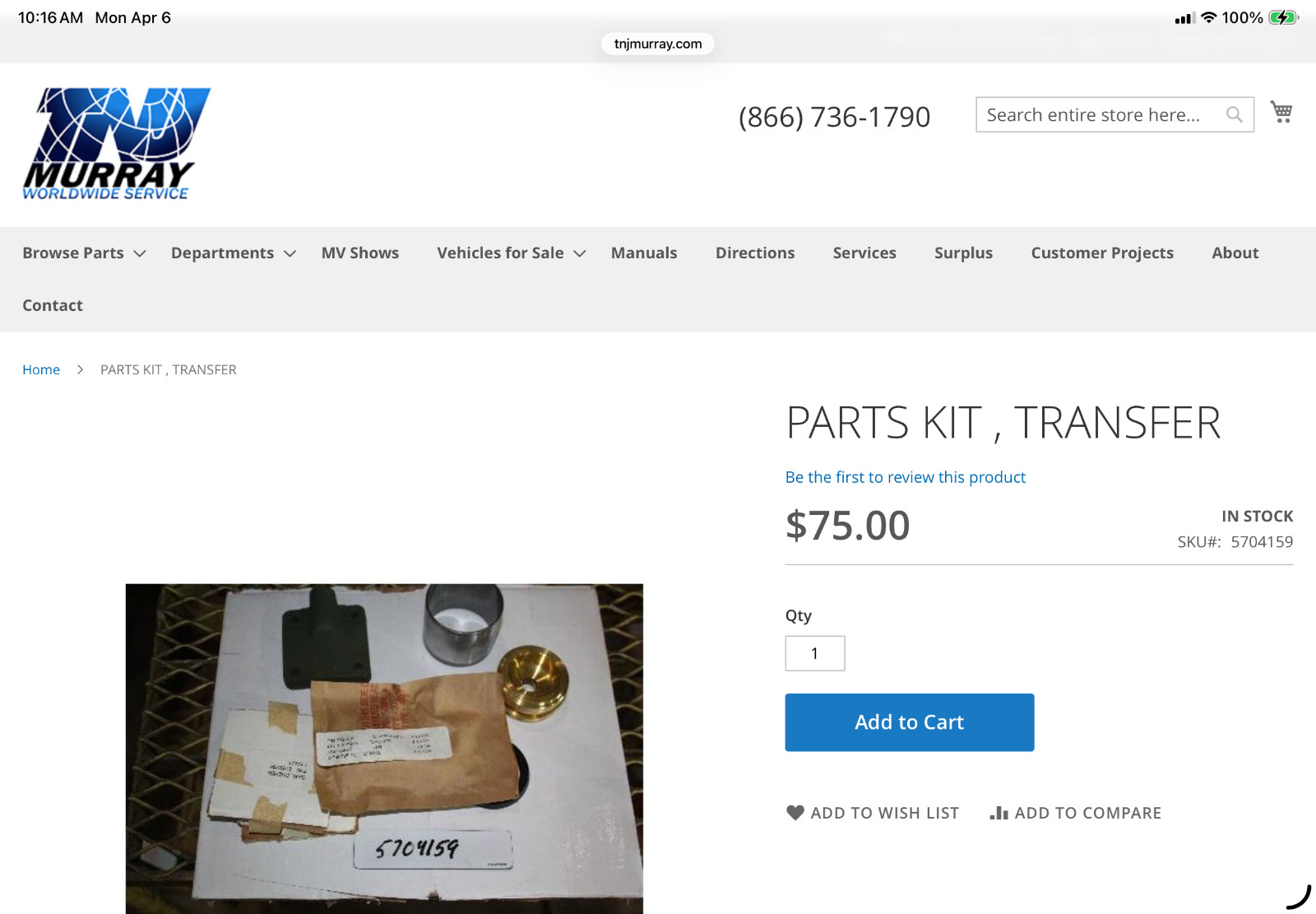 AIR SHIFT KIT M35A2,TRANSFER CASE KIT,M35A2,M35,MILITARY,MILITARY SURPLUS