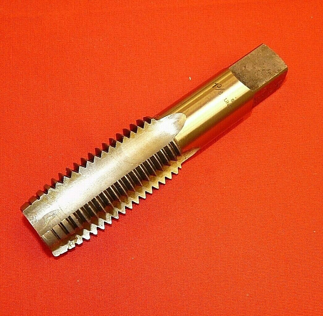 1-3/8"-6 NC Plug Hand Tap Alfa CSHTP70558 Carbon Steel RH 4Flute