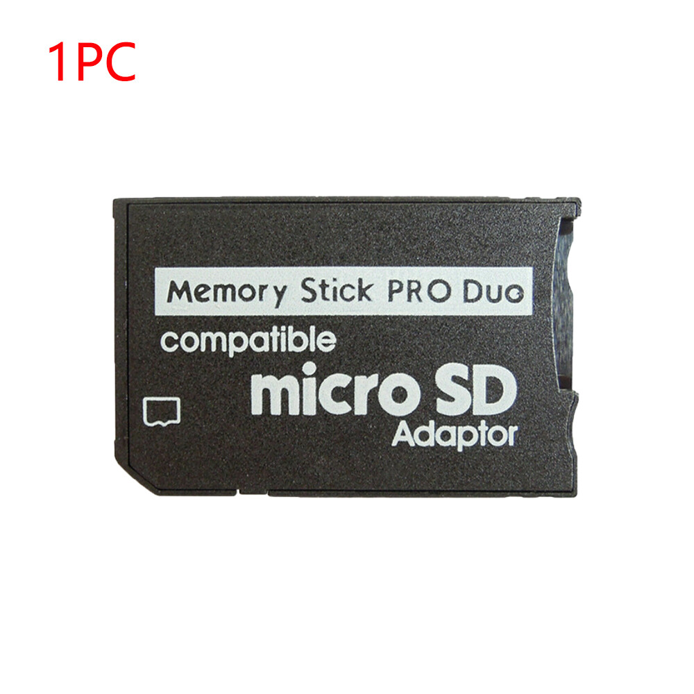 5/10Pcs Memory Stick Pro Duo Adapter Micro SD SDHC TF Card Reader Converter
