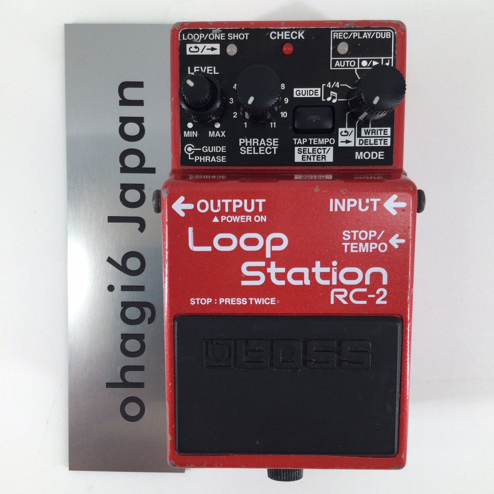 Boss RC-2 Loop Station Guitar Bass Phrase Recorder Pedal Looper
