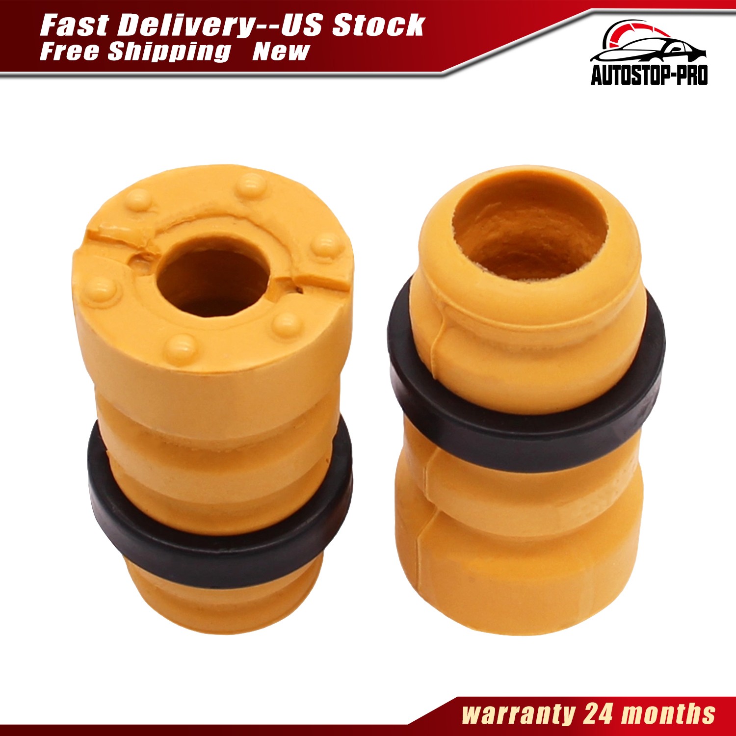 Pair Front Spring Shock Absorber Rubber for Lexus ES300 MCV30 01-06 48331-33032