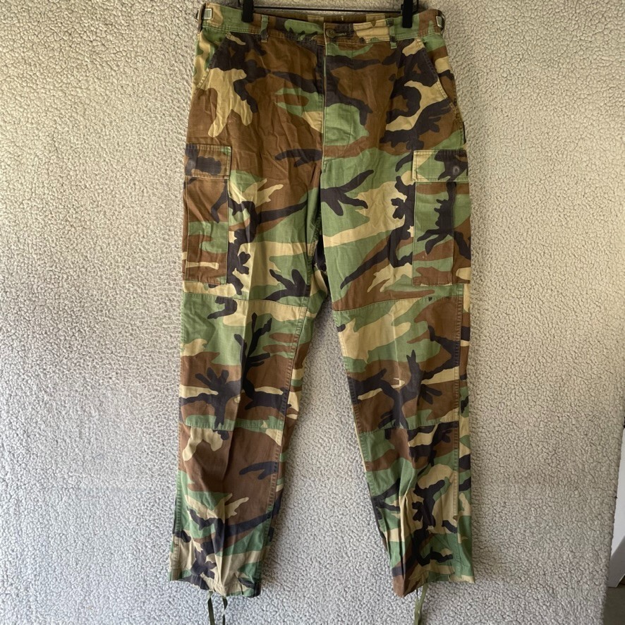 Trousers Hot Weather Woodland Camouflage Pattern size Medium Long