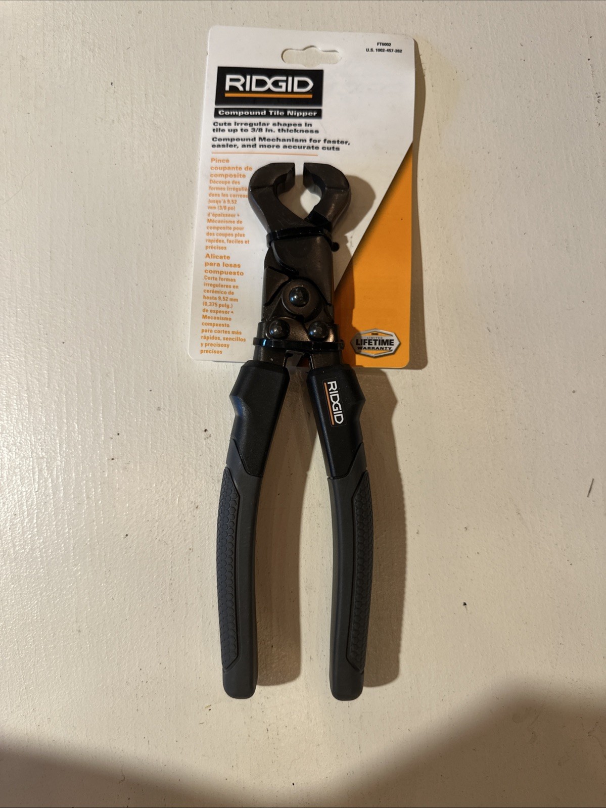 Ridgid Compound Tile Nipper FT6002
