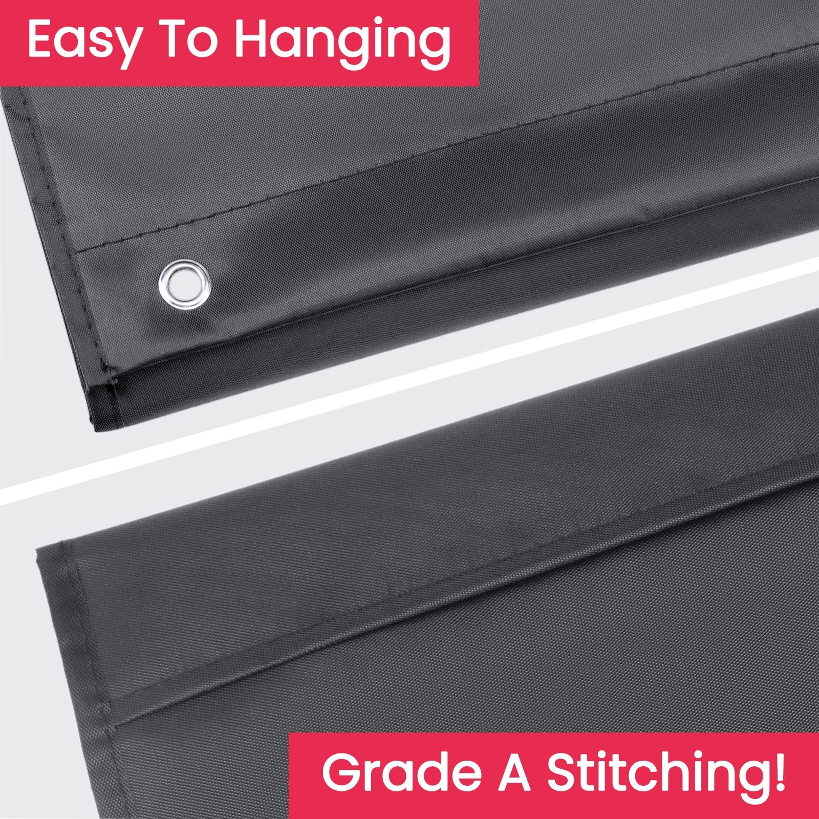 Godery Folder Pocket Chart (Black), Cascading Wall Organizer 20 Pocket, Black
