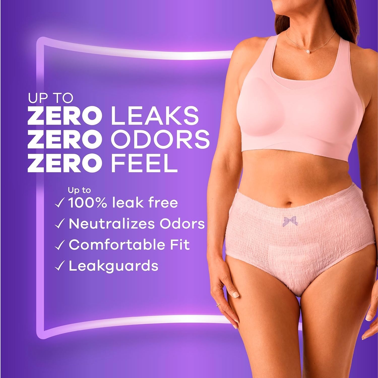Always Discreet 360 FormFit Maximum Underwear, Small / Medium, 64 Count